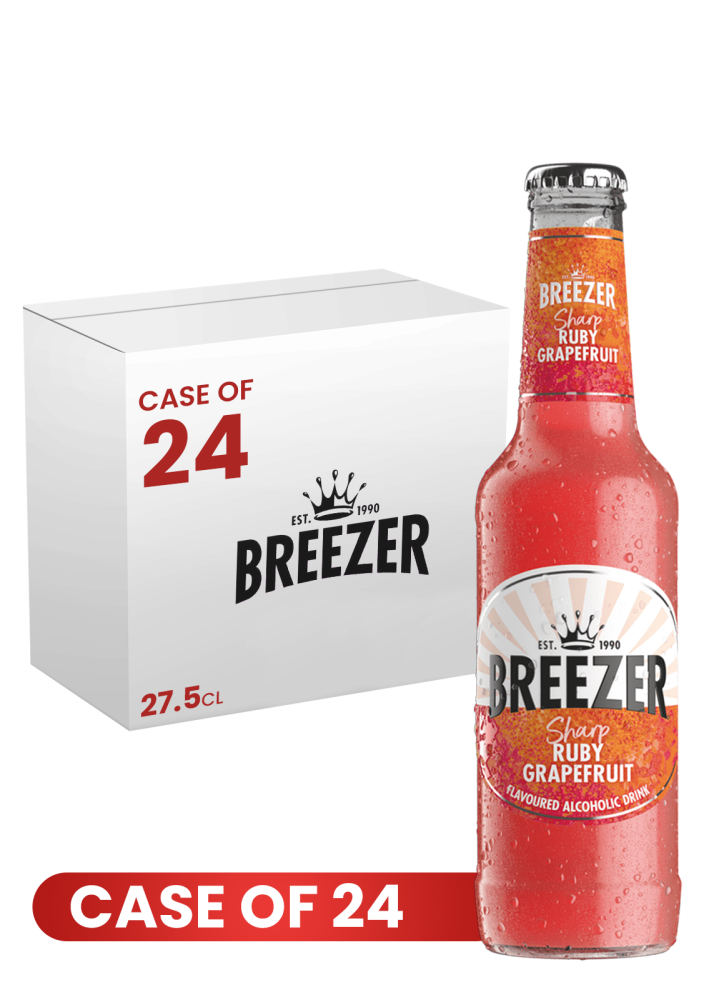 Bacardi Breezer Rubygrapefruit 27.5Cl X 24 Case