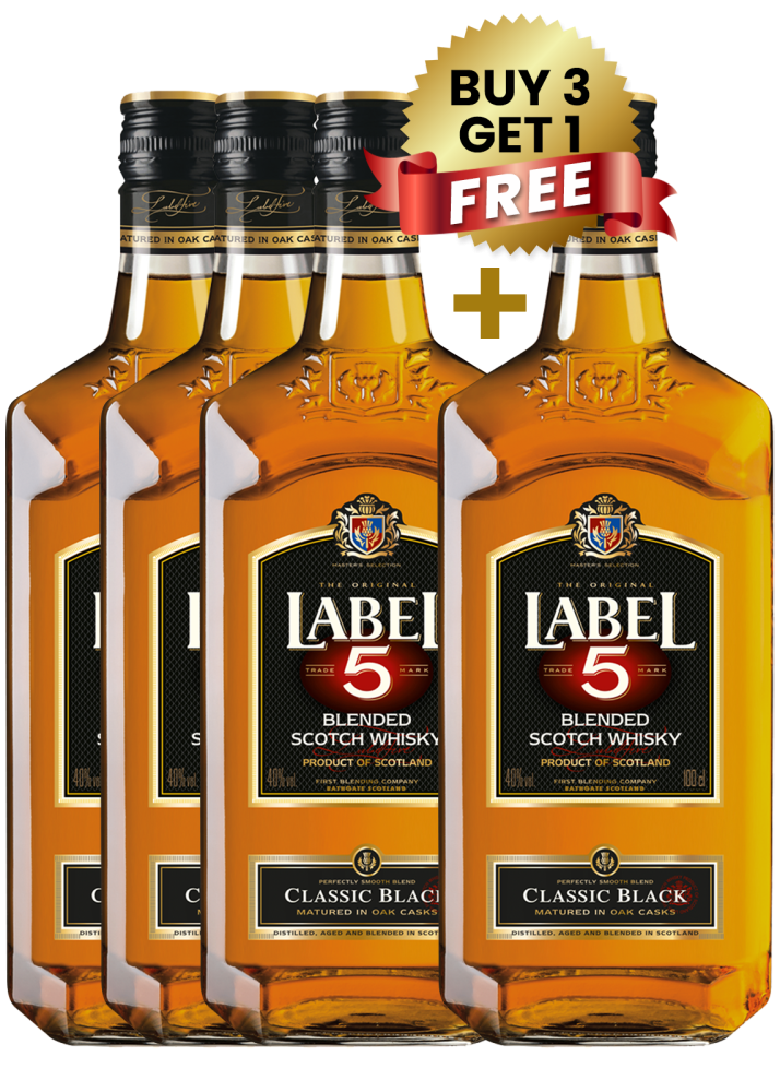 Label 5 Whisky 1L (Buy 3 Get 1 Free)