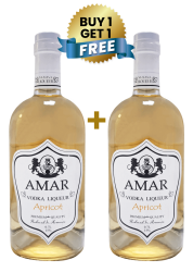 AMAR Vodka Liqueur Apricot 70Cl (Buy 1 Get 1 Free)