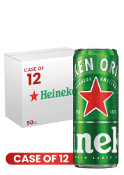 Heineken Can 50 CL X 12 Case