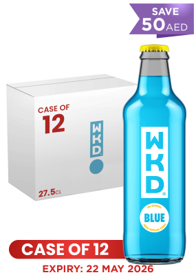 WKD VODKA BLUE BOTTLE 27.5 CL X 12 Promo