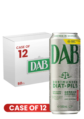 Dab Diat Pils Silver Can 50cl X 12 Case